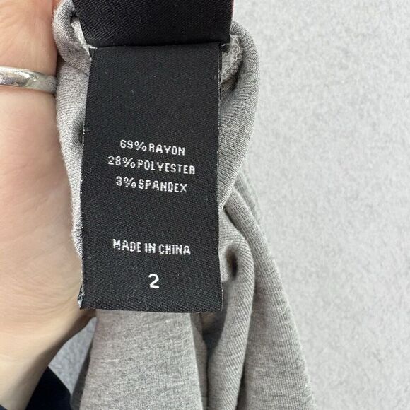 Rebel Wilson for Torrid Gray Patchwork Sweatshirt Size 2 (18/20) Koala Cool Lips - Picture 7 of 8